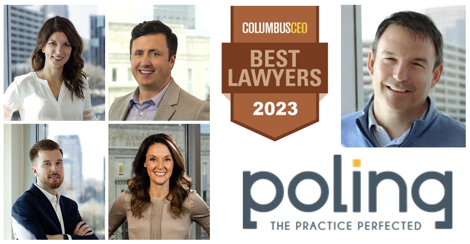 Five POLING Attorneys Named Top Columbus Lawyers By Columbus CEO Magazine